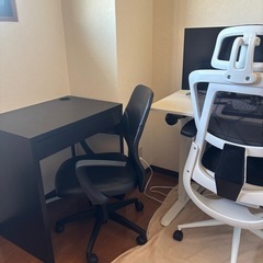 IKEA テーブル　イス　机の画像