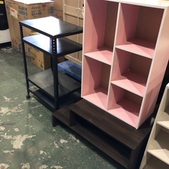 500円〜1000円カラーボックス、チェア、棚、テレビボードの画像