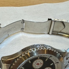 D7064【ハーレーダビッドソン】クロノグラフ 腕時計 稼働品の画像