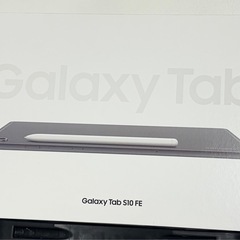 Galaxy Tab S10 FE 10.9インチ メモリー未開封品 ストレージ128GB グレー Wi-Fiモデルの画像
