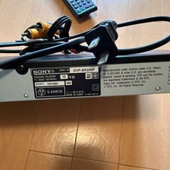 SONY製のDVDプレーヤーの画像