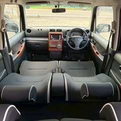 Bluetoothナビ付き☆低走行8万キロ台☆お買い得‼️月々9千円〜分割払い可❗️車検2年付き！【名義変更代込み】車内広い！大人気☆ムーブコンテカスタム☆Bluetoothナビ付き☆走行中DVD見れます☆フルオートエアコン☆ドライブレコーダー付きのフル装備☆純正アルミ☆そのまま乗って帰れます‼️の画像