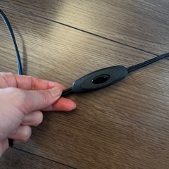 ガラス照明　暖色　ガラス工房で購入の画像