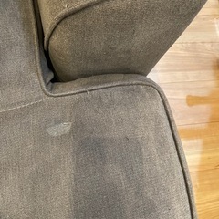 高級感のあるカウチソファー ★ダークグレーの画像