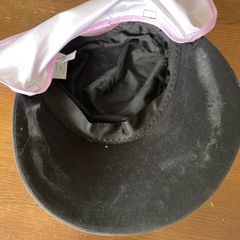 くまのがっこう　保育士帽子　サンバイザーの画像