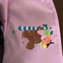 くまのがっこう　保育士帽子　サンバイザーの画像