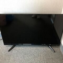 【年末年始営業のお知らせ】12月29日～1月4日までお休みとさせていただきます∞ 40型液量テレビ 簡易動作OK 2017年製 設定地域/北九州・中間 リモコンなし モニターに薄い傷あり LE-4030TSの画像