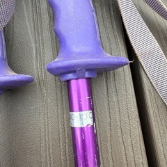 スキー　ストック　130cmの画像