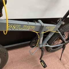 【激安】キャプテンスタッグワイルダー20インチ　折りたたみ自転車の画像