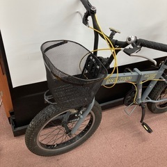 【激安】キャプテンスタッグワイルダー20インチ　折りたたみ自転車の画像