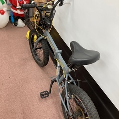 【激安】キャプテンスタッグワイルダー20インチ　折りたたみ自転車の画像