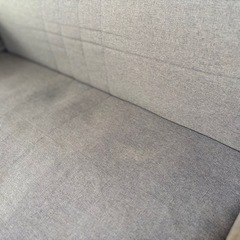 ファブリックソファー　2人がけの画像