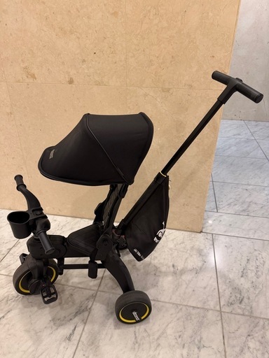 doona【ドゥーナ】リキトライク 折りたたみ式三輪車ミッドナイト (mina