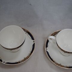 [1821]シャトー・ダルティニー ティーカップ＆ソーサー　ペアセット　食器の画像