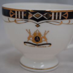 [1821]シャトー・ダルティニー ティーカップ＆ソーサー　ペアセット　食器の画像