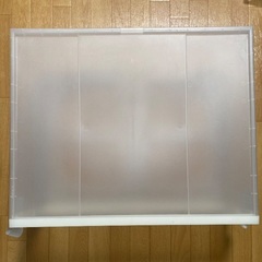 無印　収納ケース(幅広タイプ)の画像