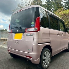 装備充実☆月々1万円〜分割払い可❗️ 車検2年付き！【名義変更代込み】大人気☆スズキ スペーシア☆HDDナビ付き☆走行中DVD見れます☆便利なバックカメラ付き☆電動スライドドア☆ドラレコ☆スマートキー☆フルオートエアコン☆事故修復歴無し☆そのまま乗って帰れます‼️の画像