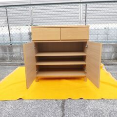 無印良品 キャビネット DSP-14404-080 良品計画 北欧モダンの画像