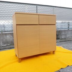 無印良品 キャビネット DSP-14404-080 良品計画 北欧モダンの画像