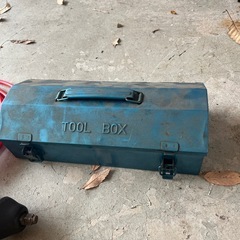 工具類４点セット　工具箱　インパクト　電動ドリル　　エアーホースの画像