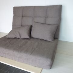 ※取引中/売約済***********　　　　　　未使用/新品　エラー入庫品　ソファーベッド 3WAY 2人掛け 幅100cm クッション付き 座椅子ソファー フロアソファー 座椅子 ロータイプ ソファ の画像