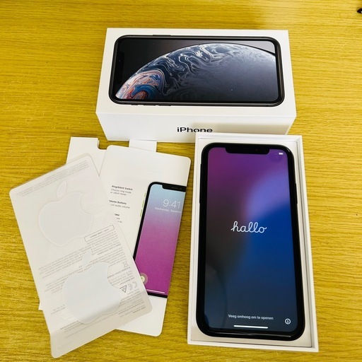 iPhone Xrブラック128G SIMフリー