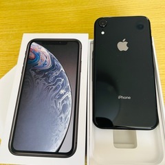 iPhone Xrブラック128G SIMフリーの画像