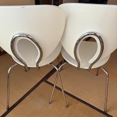 ガラステーブル　ダイニングセット　の画像