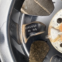 日産純正アルミホイールの画像