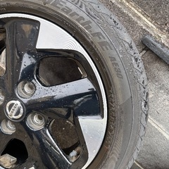 日産純正アルミホイールの画像