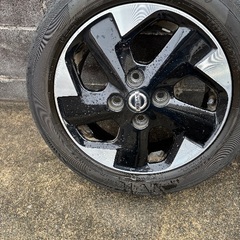 日産純正アルミホイールの画像