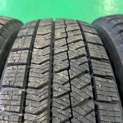 155/65R14 2024年製造 バリ溝 VRX2 スズキ、ダイハツ用ホイール付き 4本セットの画像