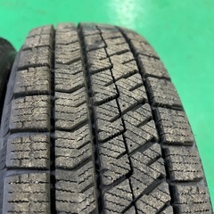 155/65R14 2024年製造 バリ溝 VRX2 スズキ、ダイハツ用ホイール付き 4本セットの画像