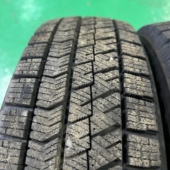 155/65R14 2024年製造 バリ溝 VRX2 スズキ、ダイハツ用ホイール付き 4本セットの画像