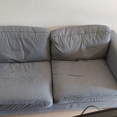 IKEA 2人掛けソファの画像