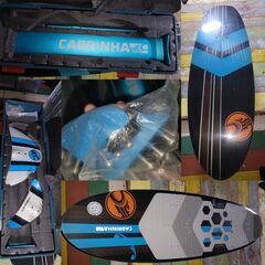 カイトサーフィン フォイルボード Cabrinha Double Agent コンプリート フィン付 中古の画像