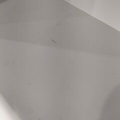 【ジャングル和泉大型良品館】システムキッチンボード　福山木工所　食器棚　ラック　収納　ホワイト　※中段汚れあり【R506】の画像