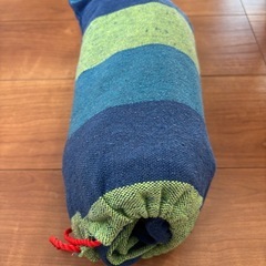 ハンモック 一人用　布製　の画像