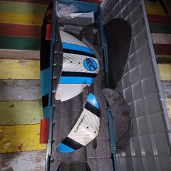 カイトサーフィン フォイルボード Cabrinha Double Agent コンプリート フィン付 中古の画像