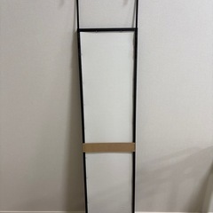 ニトリ　高さが調節可能なドア掛けミラー の画像