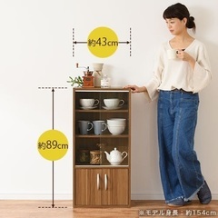 未使用品‼️ 食器棚の画像