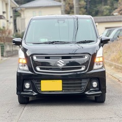 スズキ　ワゴンR ステイングレー　ハイブリッド　ターボ‼️平成29年‼️車検2年付き‼️クルーズコントロールの画像