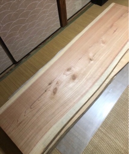 激安 一枚板 テーブル等に カット可能 近場配送無料です。