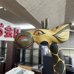 【レア】キリン置物　沖縄　インテリア　雑貨の画像