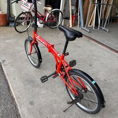 折り畳み自転車❕防犯登録致します❕R6496の画像