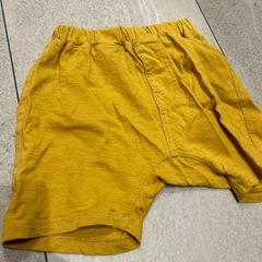 95キッズパンツ　マスタードカラーの画像