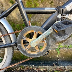 自転車店から出品 /20インチ/折り畳み/6段変速付き/完全整備済み/見栄えは今一つですが、品質良好/防犯登録ok の画像