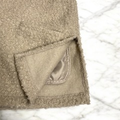 classicalELF クラシカルエルフ フェイクリングウール深Vネックベストの画像