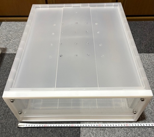 爬虫類飼育ケース2個 (はらたけお) 葉多のその他の中古あげます・譲り