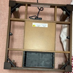 小泉布団付★4人用正方形こたつ500W★740ミリの画像